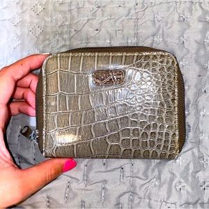 ✨Grey Snake-Skin Wallet✨